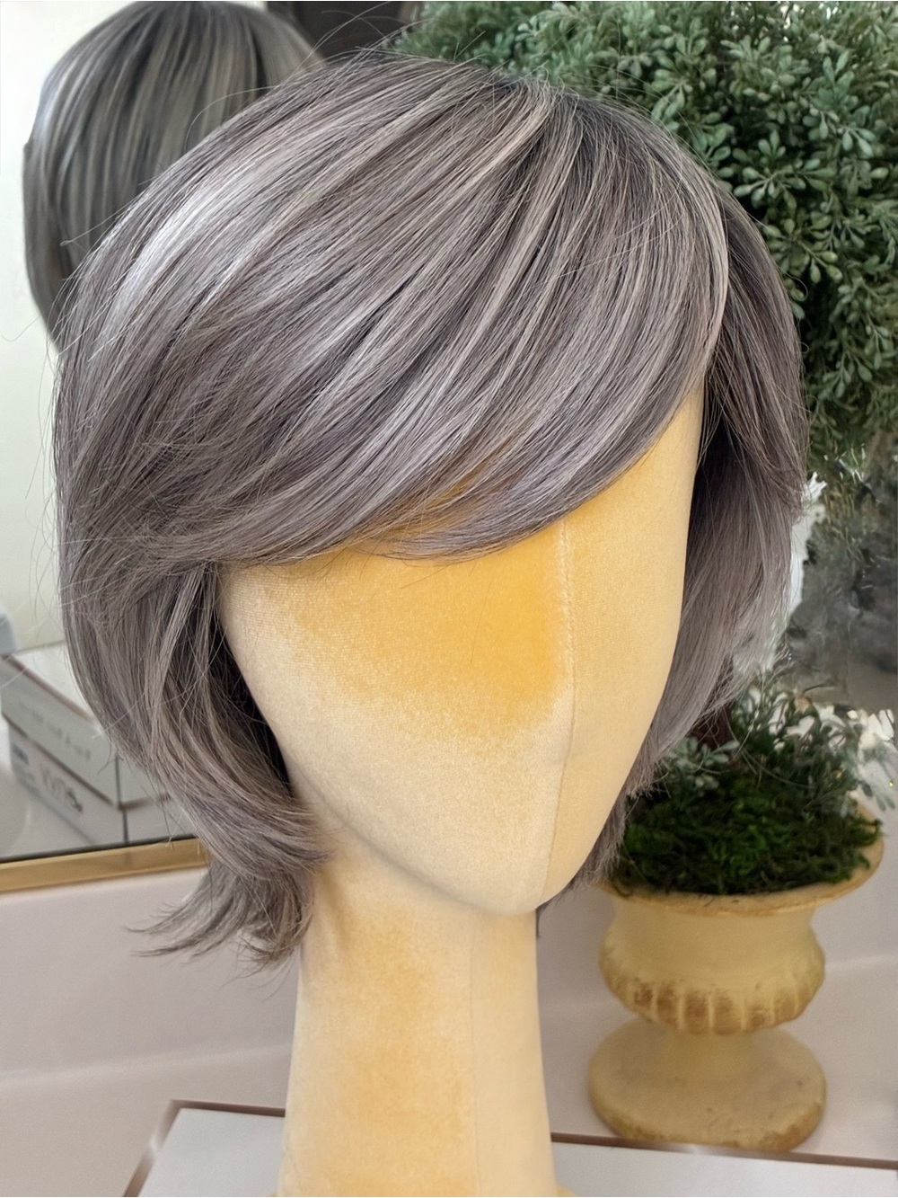 Haley by Envy, Synthetic Sterling Shadow Wig